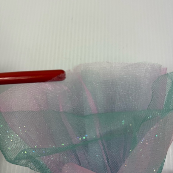 2003 Mattel Barbie Swan Lake Teresa as the Fairy Queen Glitter Dress Gown Only - Picture 12 of 12